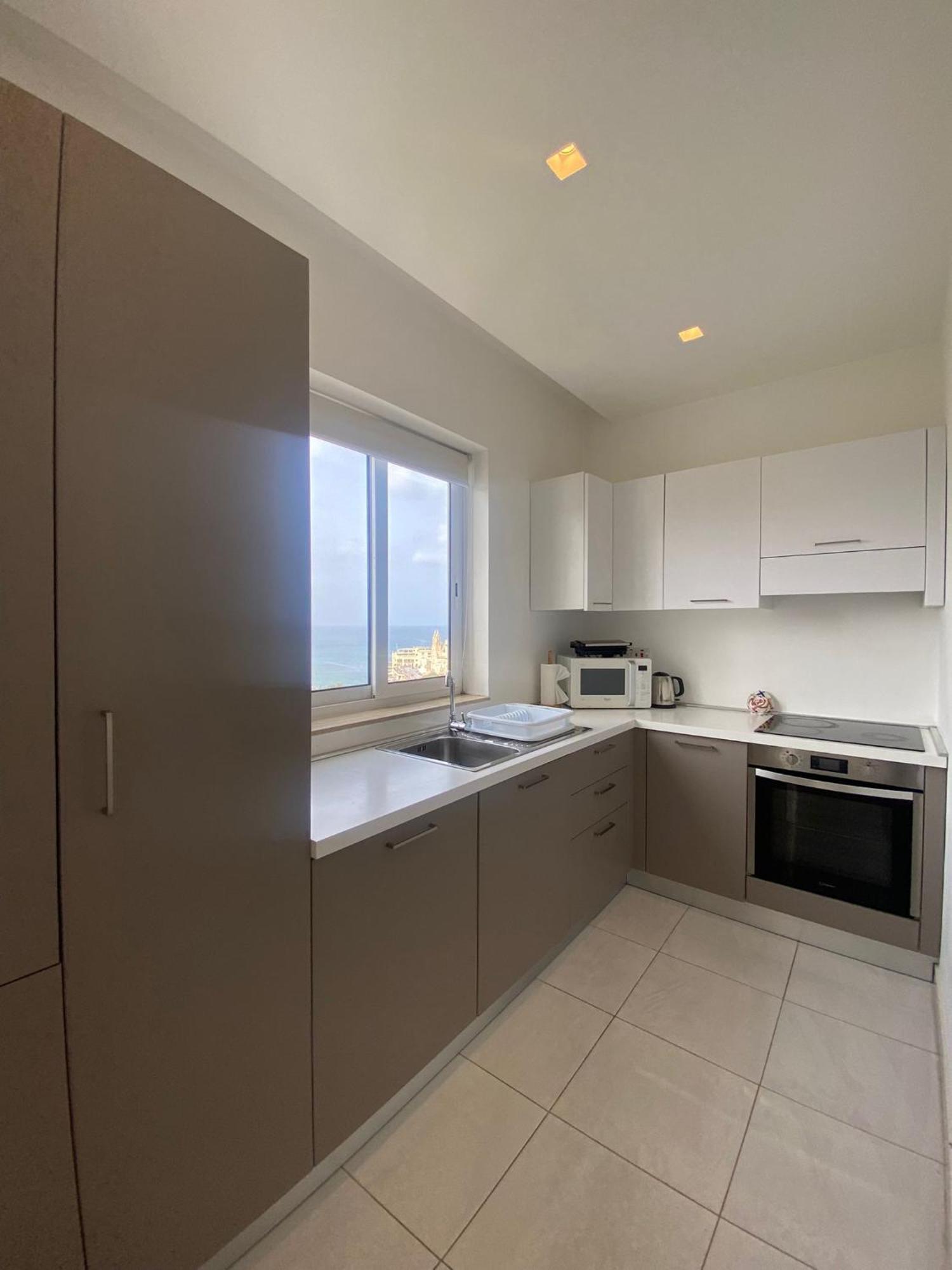 Spectacular Distant Seaview Apt 斯利马 外观 照片